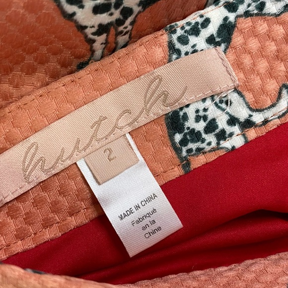 Anthropologie Dalmatian dog novelty print Retro skirt size 2 - Picture 5 of 14